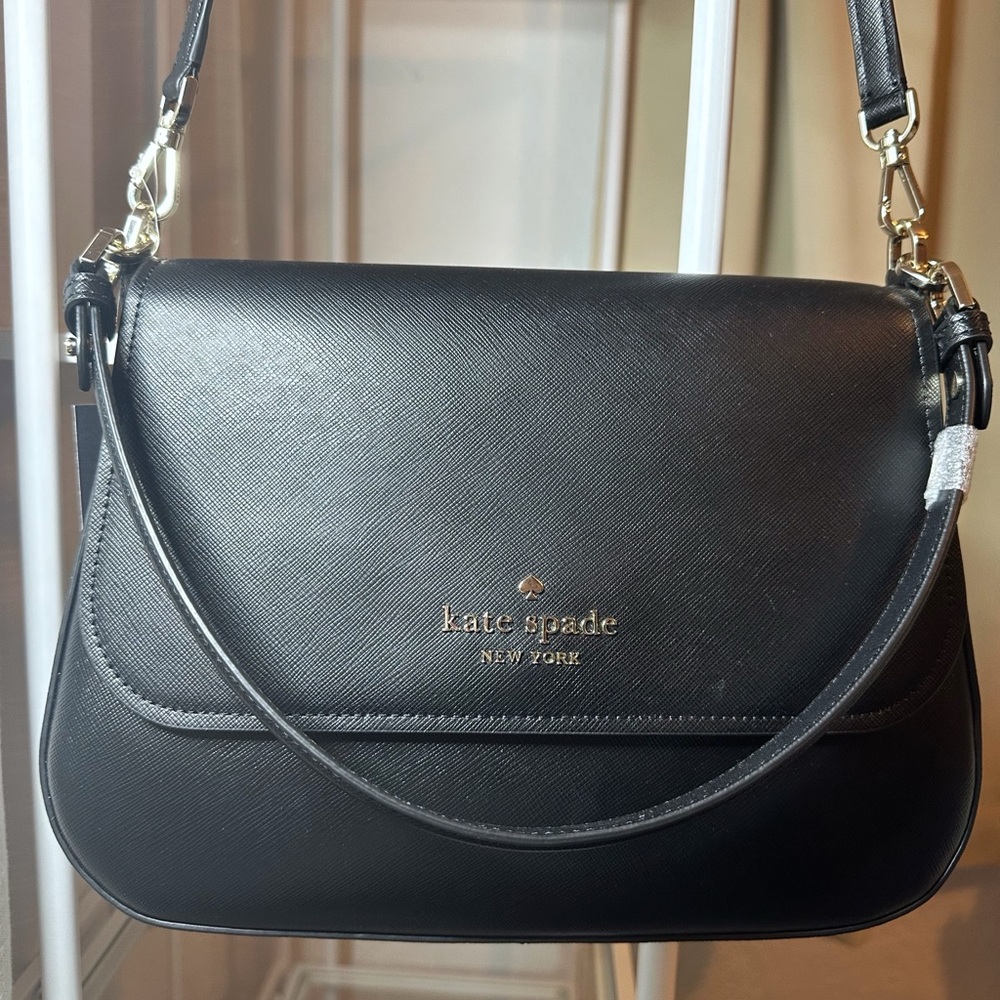 Kate Spade Staci Black Shoulder Bag